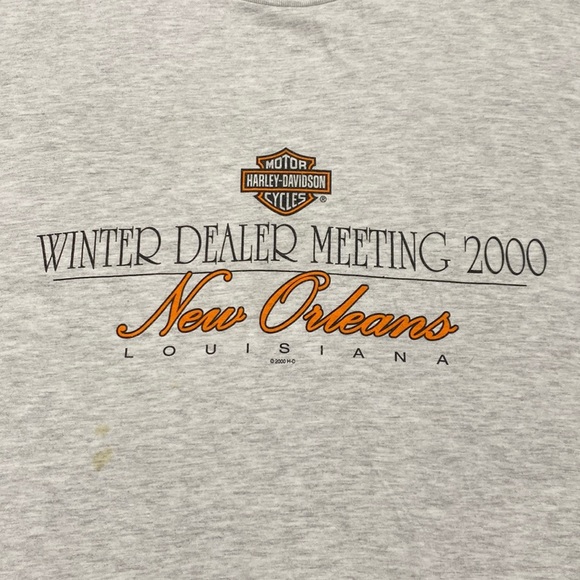 Harley-Davidson Vintage Dealer Show Jazz T-Shirt from New Orleans - 3XL - Picture 5 of 11